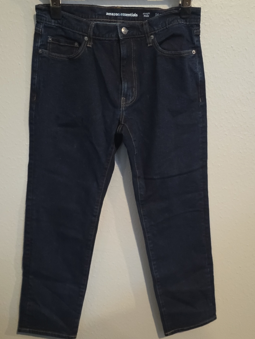 Amazon Essentials Men’s Navy Slim Straight Jeans